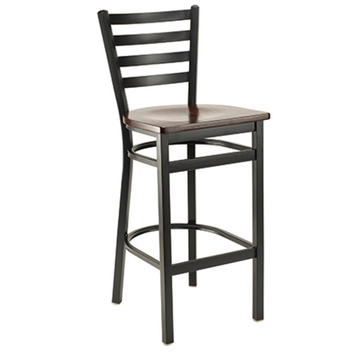 Dante 613 Black Commercial Bar Stool