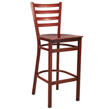 Dante 613 Mahogany Commercial Bar Stool