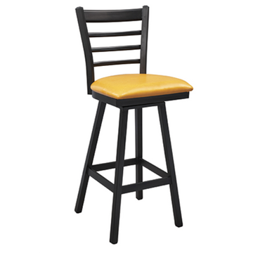 Dante 671 Black Commercial Bar Stool