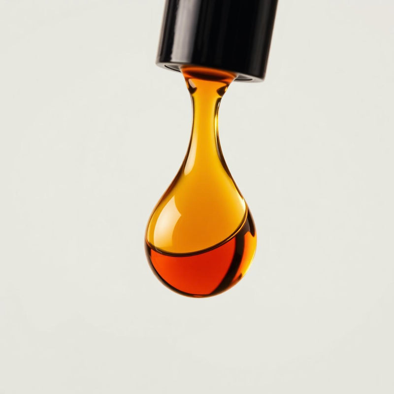 Serum drop close-up